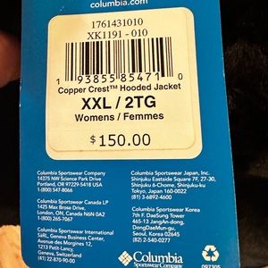 Black reversible faux fur jacket. Fits smaller than a 2XL, closer to 1X